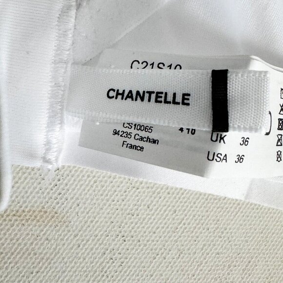 Chantelle white Lace Underwire Sexy Bra 36D - Picture 8 of 10